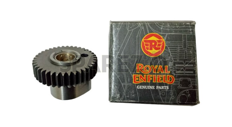 New Royal Enfield GT Continental Cam Gear Assembly - Inlet - SPAREZO